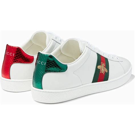 gucci ace bee trainers women's|Gucci bee sneakers women's.